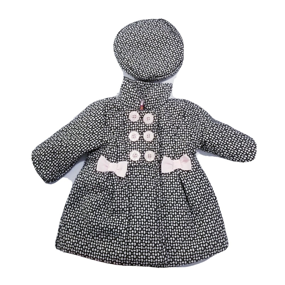 Penelope Mack Jacket Hat Set Girl Baby Size 12M